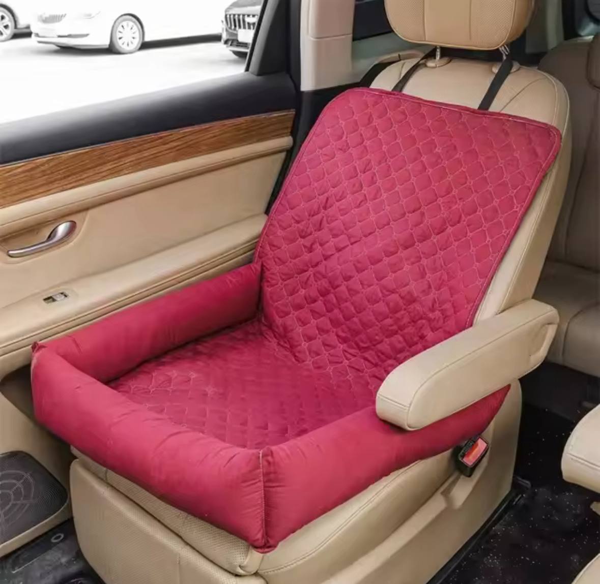 Premium Waterproof Dog Car Seat Cover – Scratch-Proof & Non-Slip Protection