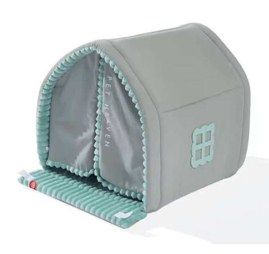 Enclosed Dog House with Door Flap