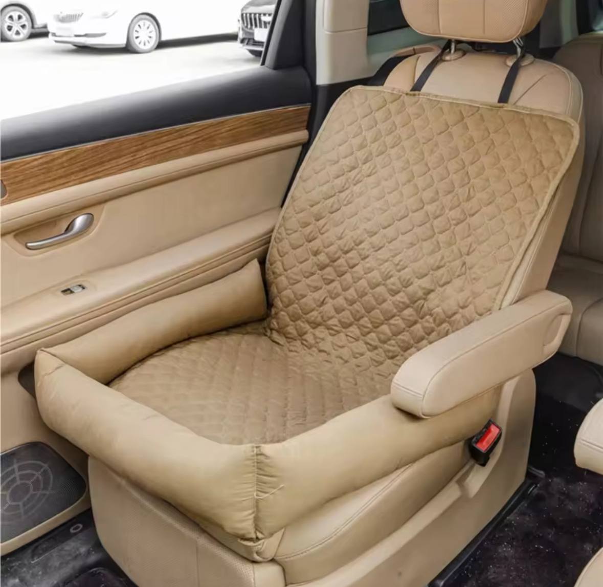 Premium Waterproof Dog Car Seat Cover – Scratch-Proof & Non-Slip Protection