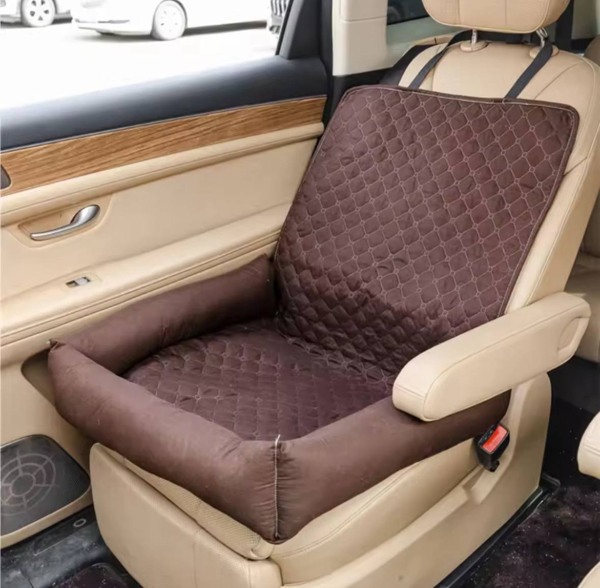 Premium Waterproof Dog Car Seat Cover – Scratch-Proof & Non-Slip Protection